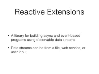 it() - Test Spec
• it() is a global Jasmine function
• Takes two parameters
• name of the spec (string)
• implementation of the spec (function)
 