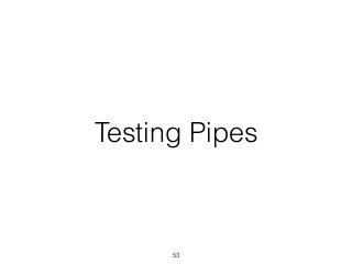 Testing Pipes
53
 