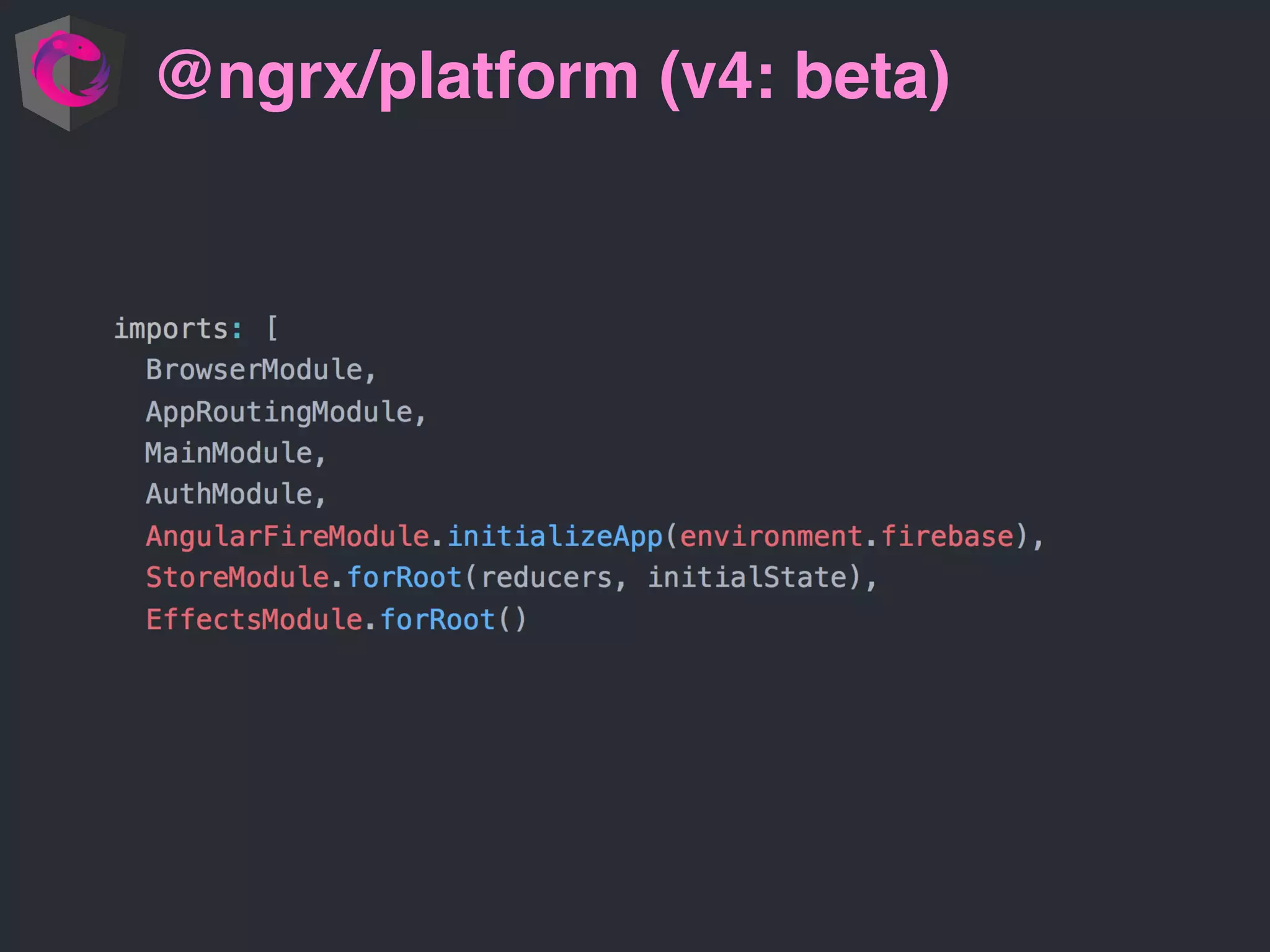 @ngrx/platform (v4: beta) 