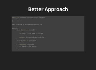 Angular promises and http | PDF