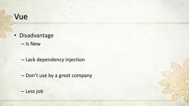 Angular vs React vs Vue | PPTX