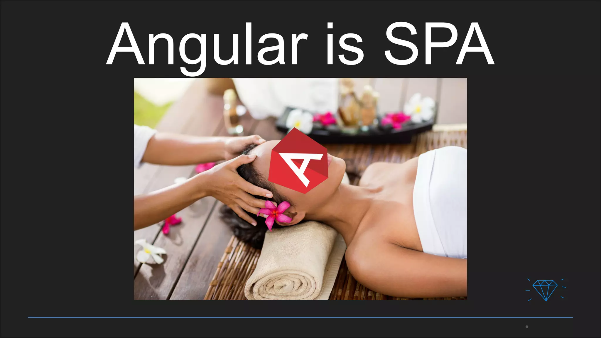 Angular is SPA
 