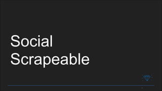 Social
Scrapeable
 