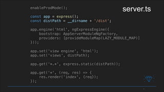 Angular Server Side Rendering Strategies Technics