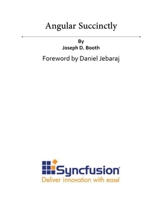 By
Joseph D. Booth
Foreword by Daniel Jebaraj
 