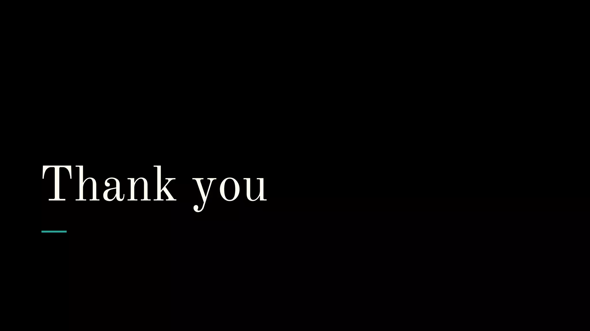 Thank you