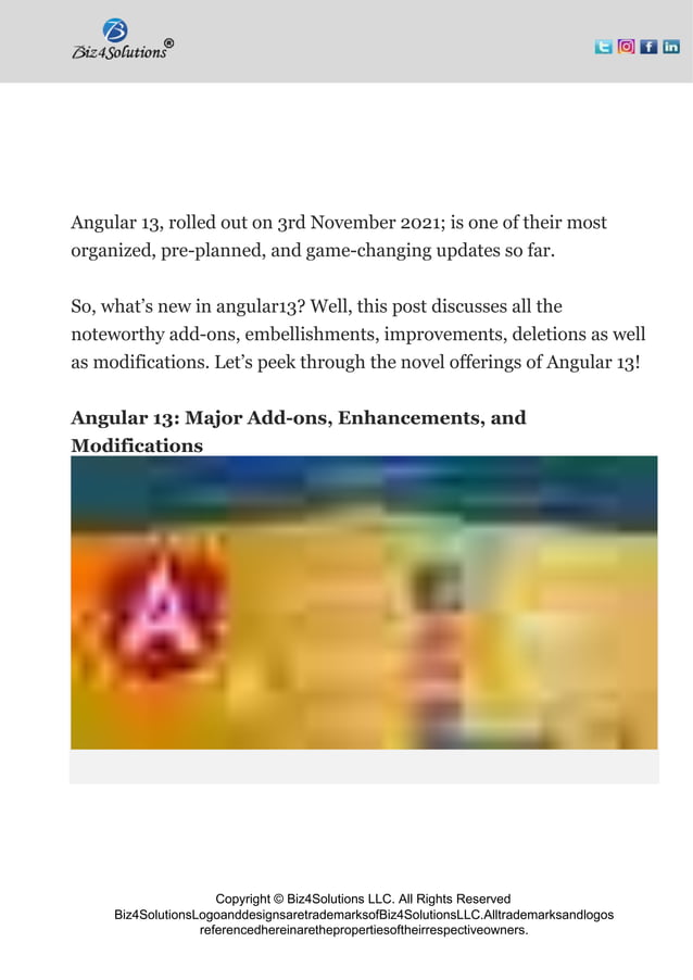 Angular 13 noteworthy add ons, enhancements, and modifications | PDF ...