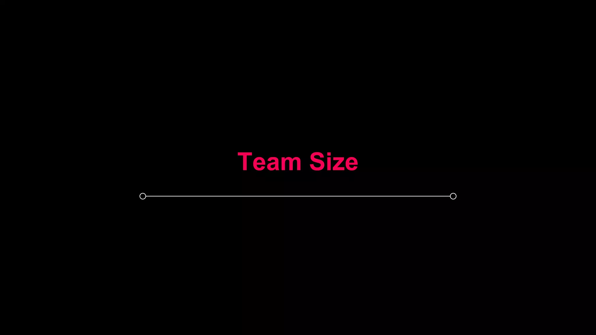 Team Size
 