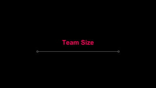 Team Size
 