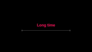 Long time
 
