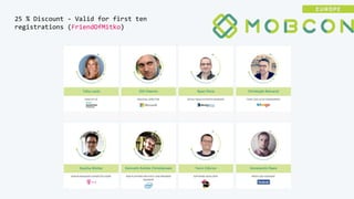 25 % Discount - Valid for first ten
registrations (FriendOfMitko)
 