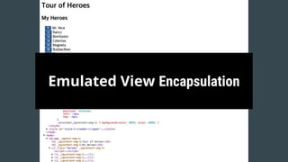 Emulated View Encapsulation
 