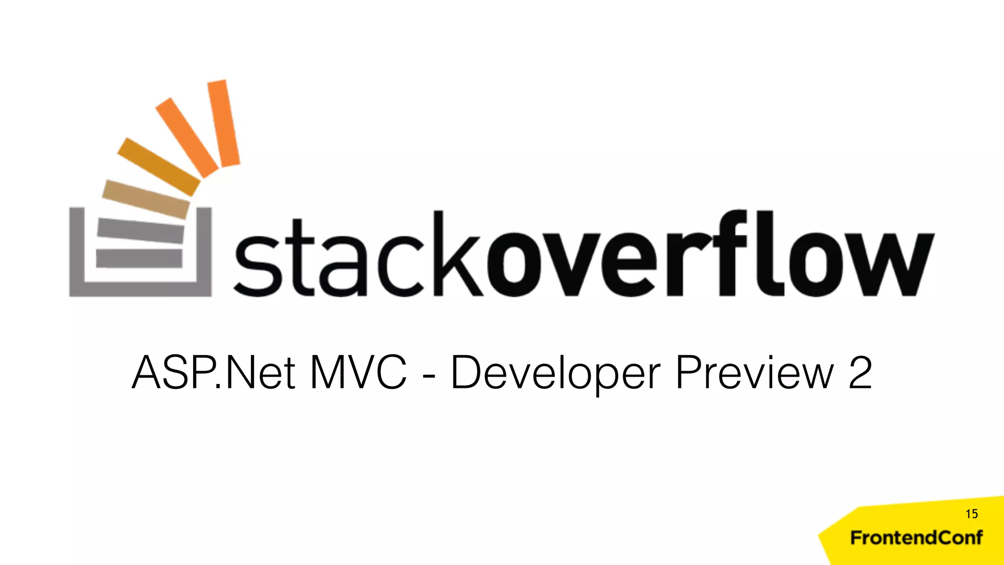 ASP.Net MVC - Developer Preview 2 15 
