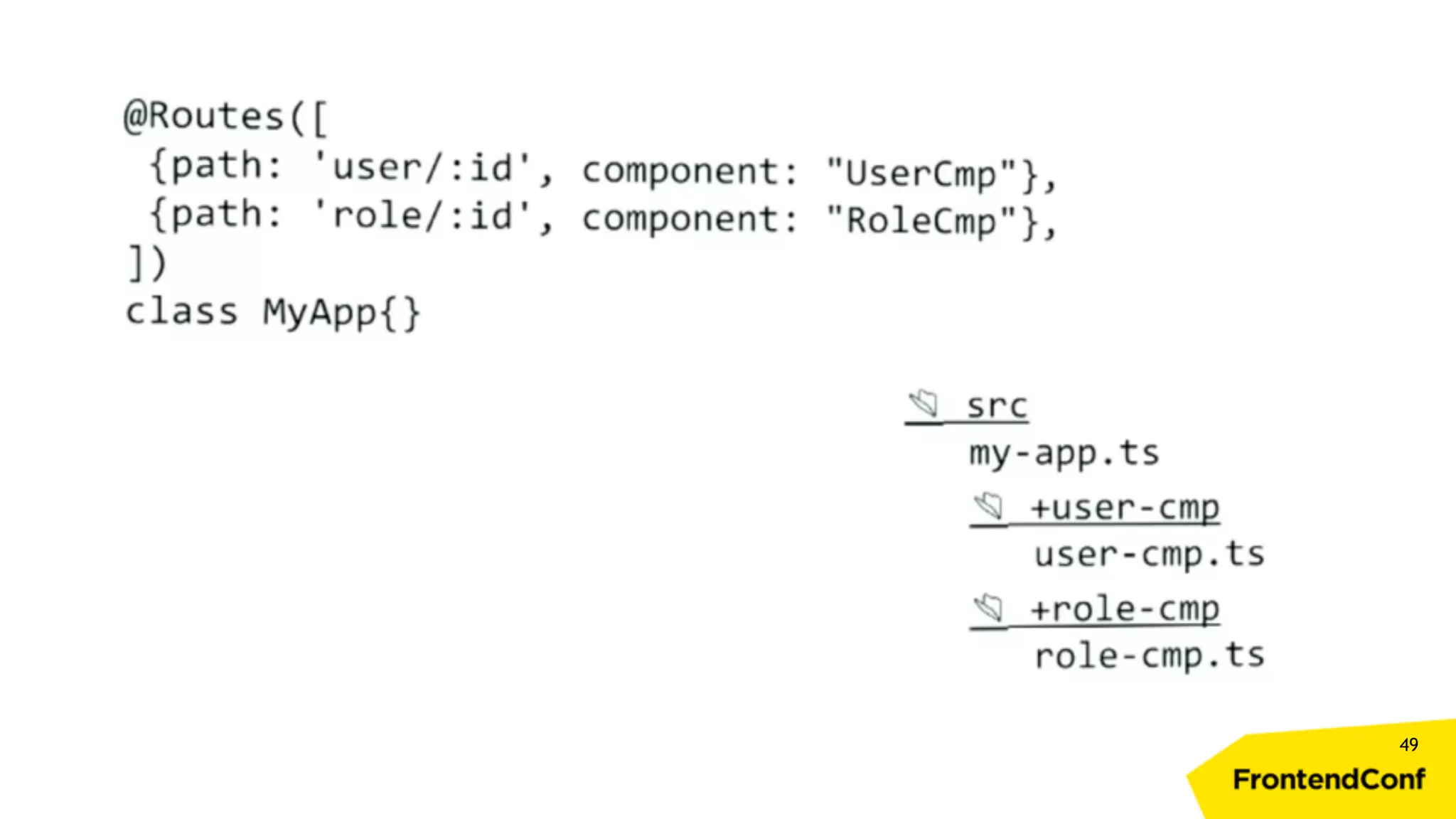 Размер - Angular 2 Router 49 