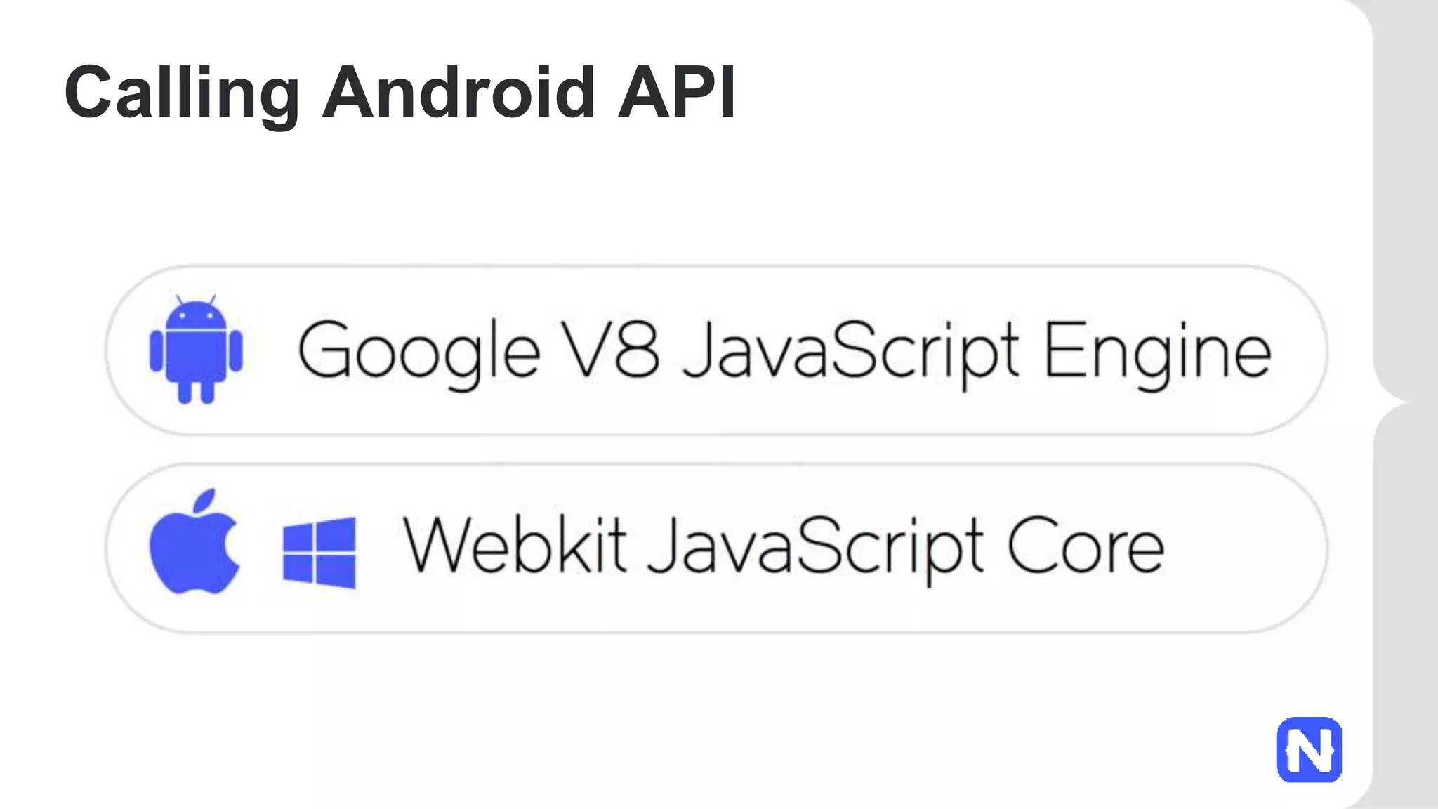 Calling Android API
 