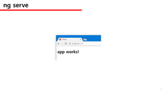 ng serve
32
 