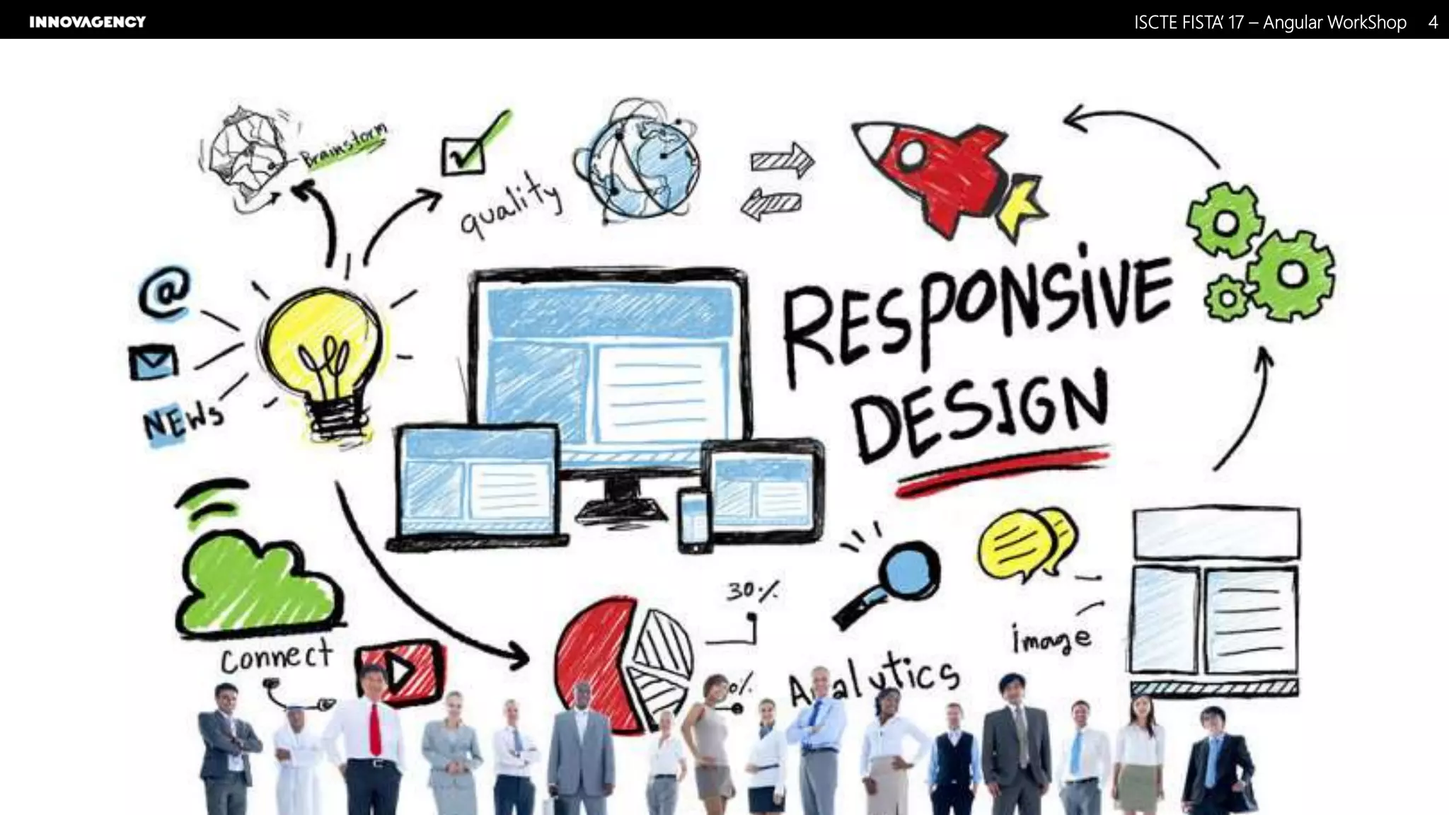 Nome do Documento / Cliente / 13.03.17 / 44ISCTE FISTA’ 17 – Angular WorkShop
Este documento é propriedade intelectual de Innovagency, não podendo ser alterado ou usado para outro fim, a não ser o previamente acordado, sem autorização da mesma.
 