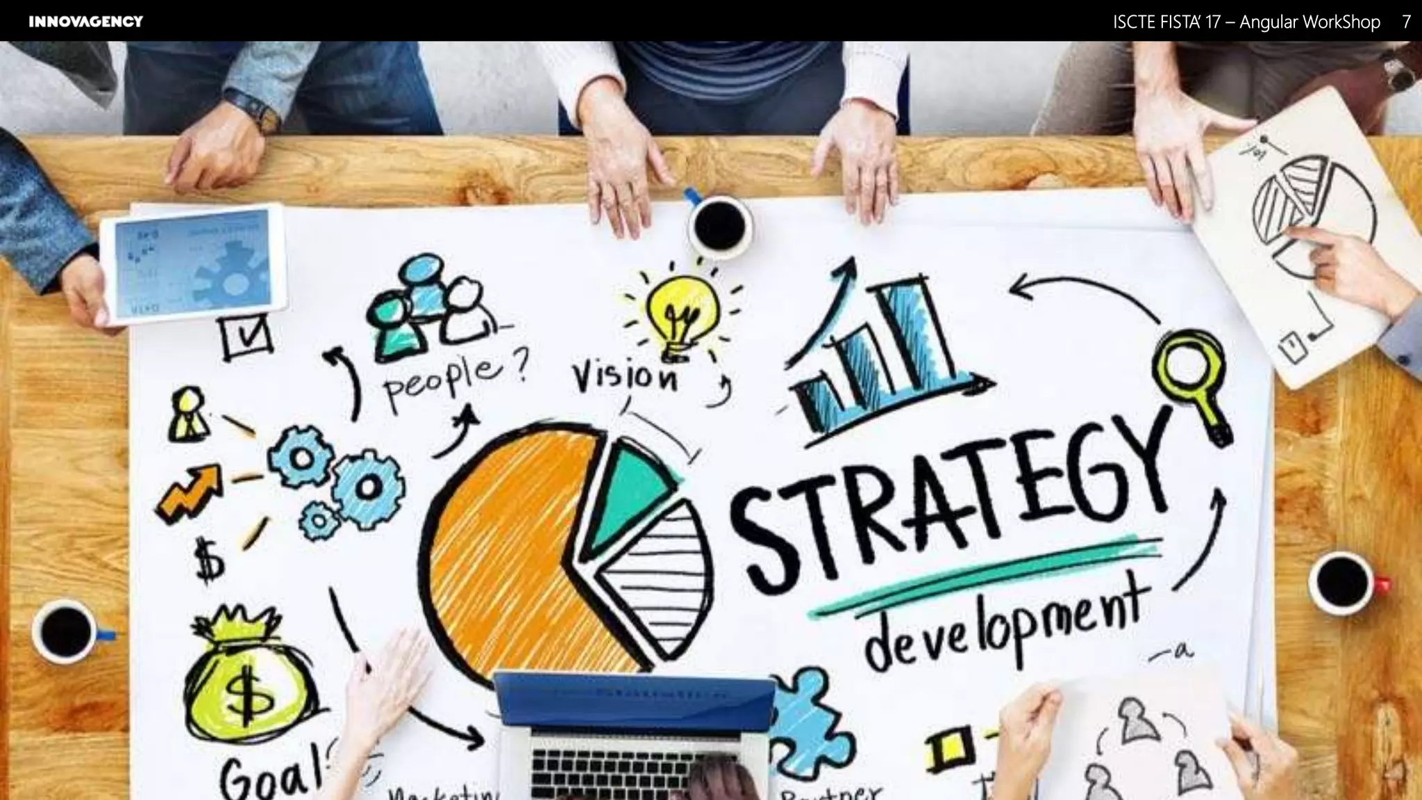 Nome do Documento / Cliente / 13.03.17 / 77ISCTE FISTA’ 17 – Angular WorkShop
Este documento é propriedade intelectual de Innovagency, não podendo ser alterado ou usado para outro fim, a não ser o previamente acordado, sem autorização da mesma.
 
