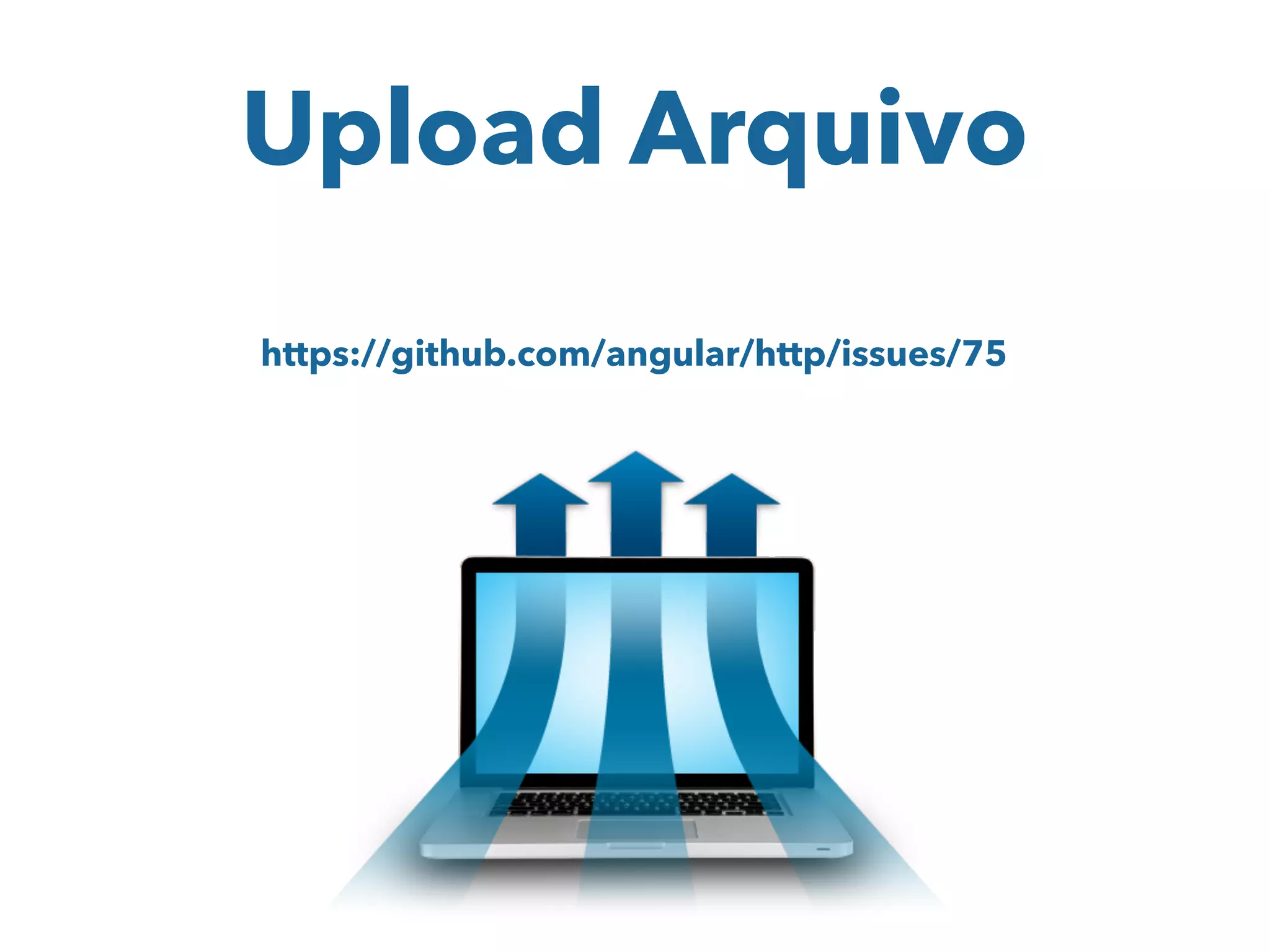 Upload Arquivo
https://github.com/angular/http/issues/75
 