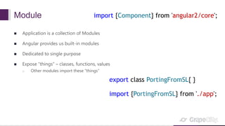 Migrating an application from Angular 1 to Angular 2 | PPT
