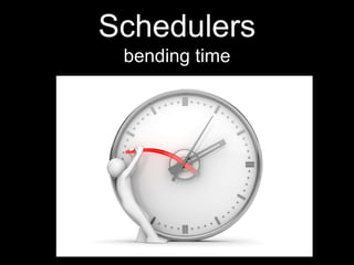 Schedulers
bending time
 