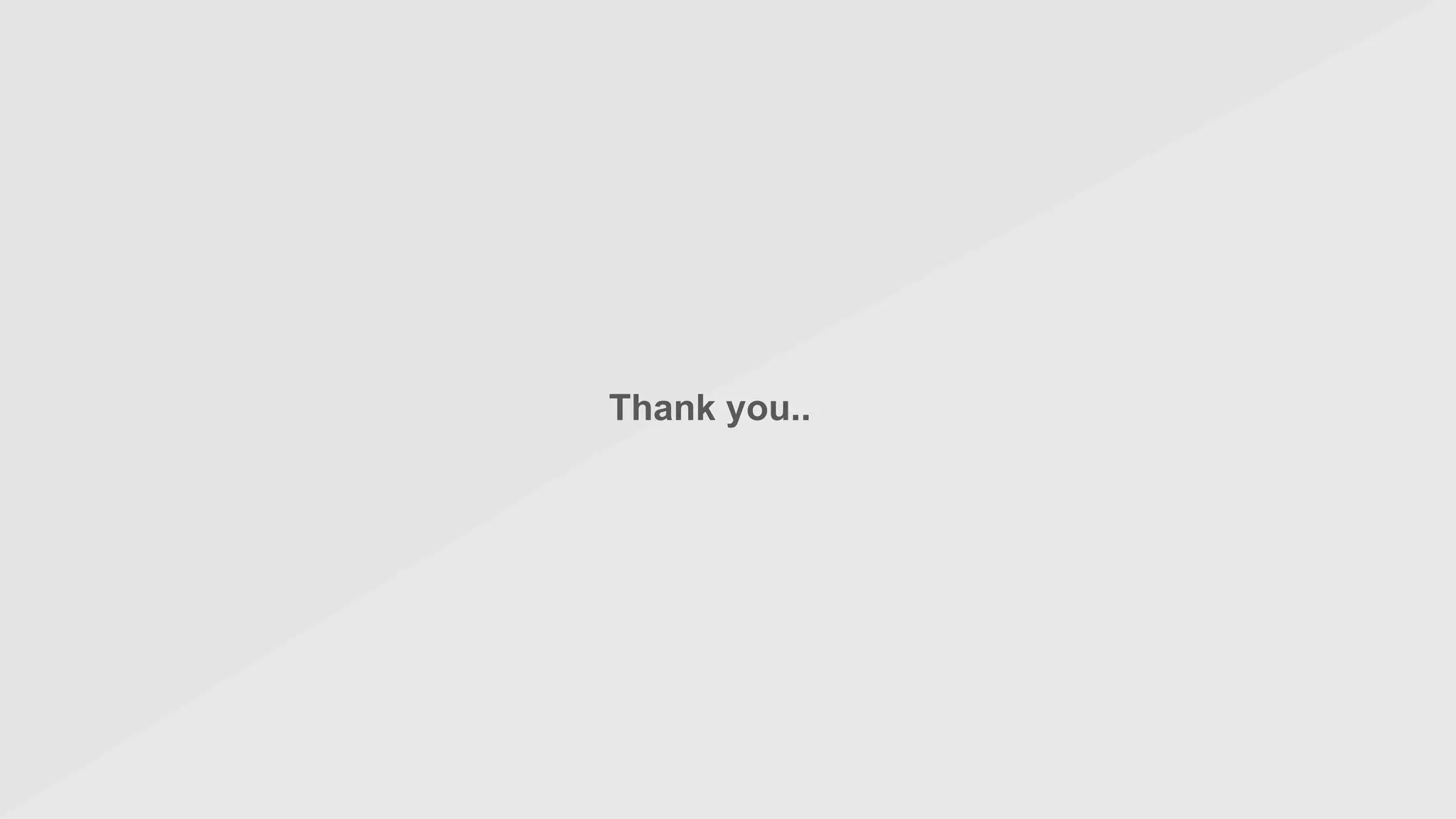 Thank you..