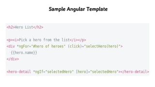 Sample Angular Template
 