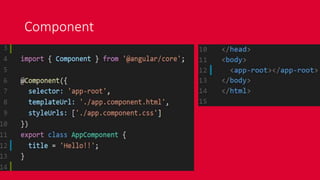 Component
 