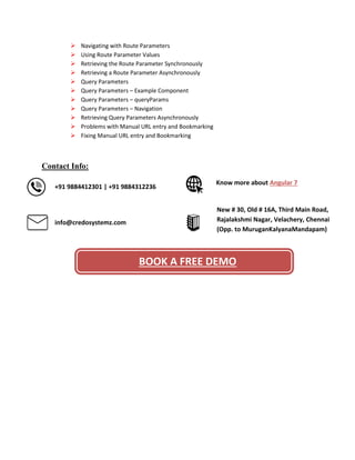 Angular 7 training_topics | PDF