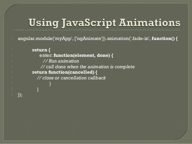 angular animations