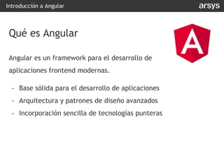 Webinar: Introducción a Angular | PDF