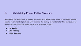 Angular Best Practices To Build Clean and Performant Web Applications ...