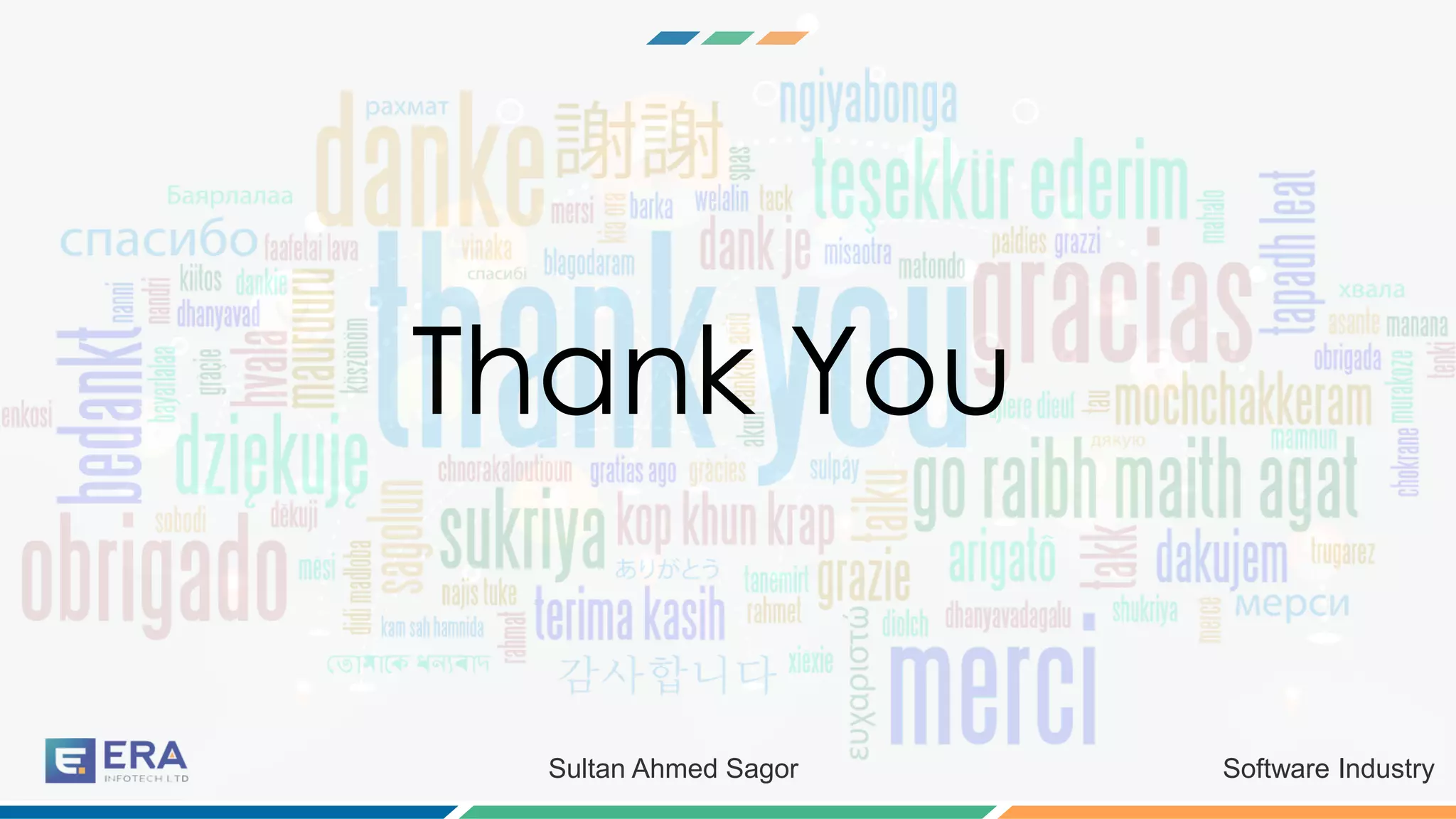 Software IndustrySultan Ahmed Sagor
Thank You
 