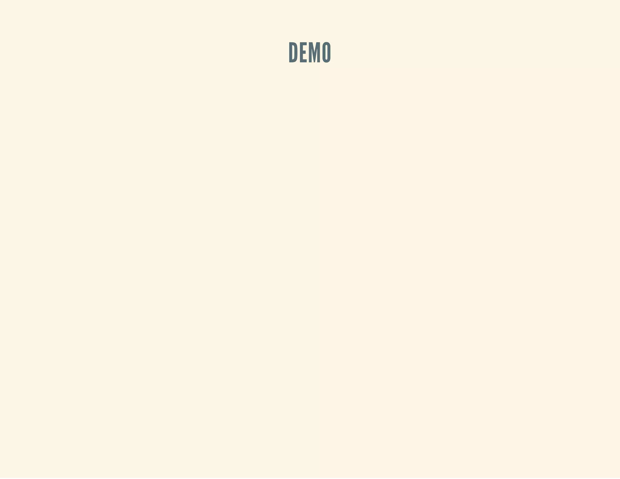 DEMO 
 
