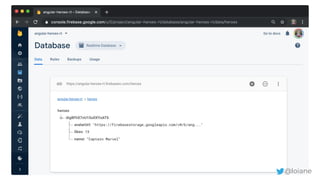 Creating real time applications with Angular and Firebase | PDF