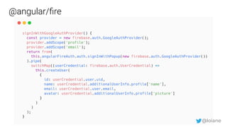 Creating real time applications with Angular and Firebase | PDF