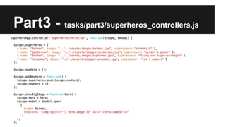 Part3 - tasks/part3/superheros_controllers.js 
 