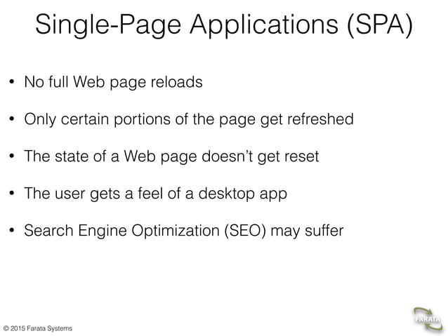 Overview of the AngularJS framework | PPT
