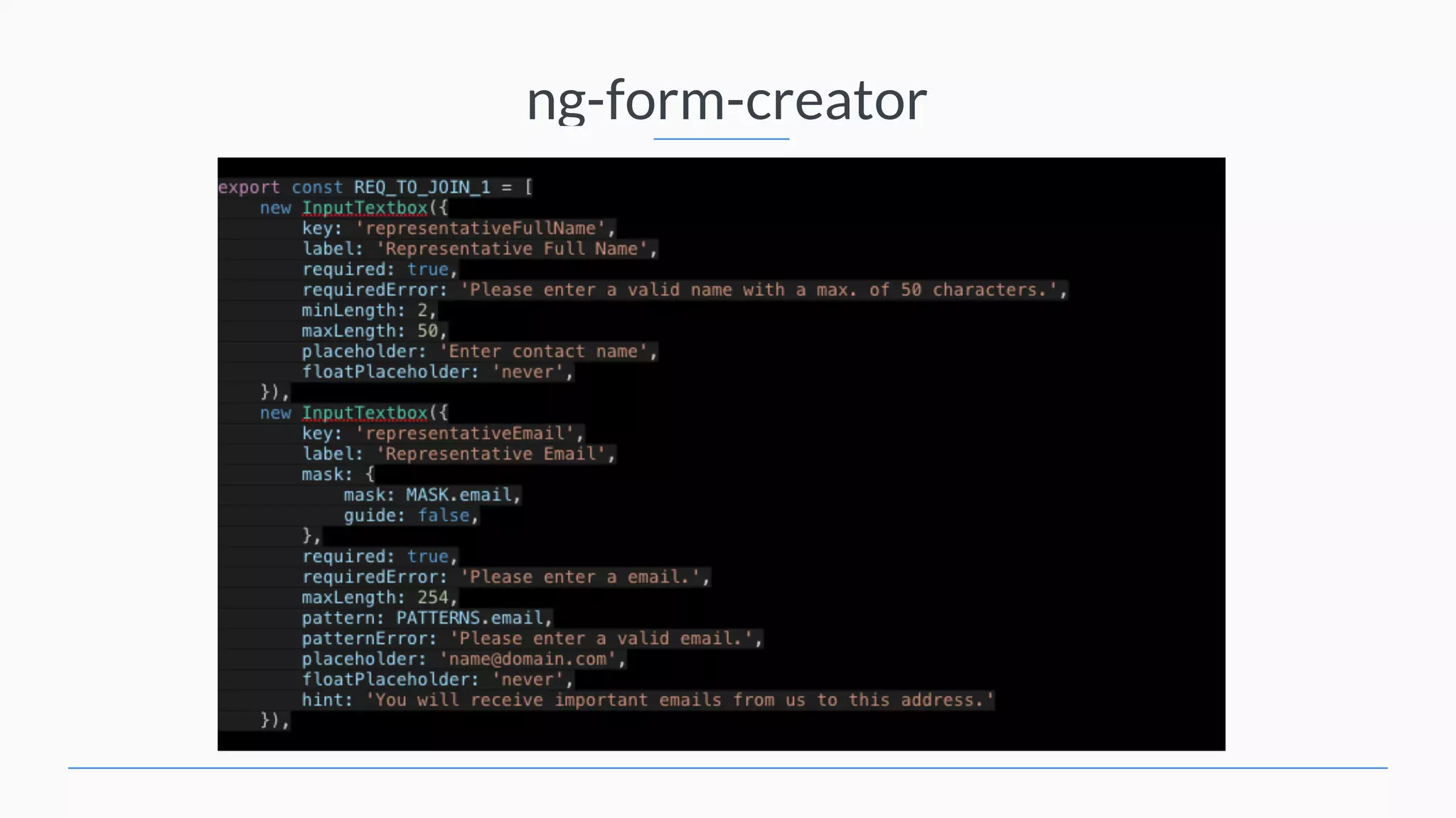 ng-form-creator 