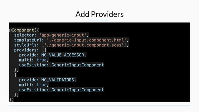 Angular genericforms2 | PPT