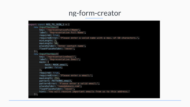 Angular genericforms2 | PPT