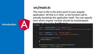 Angular introduction students | PPTX
