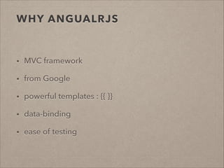 A brief Introduction to AngularJS | PDF | Web Development | Internet
