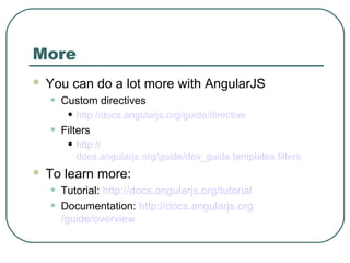 Angular js | PPT