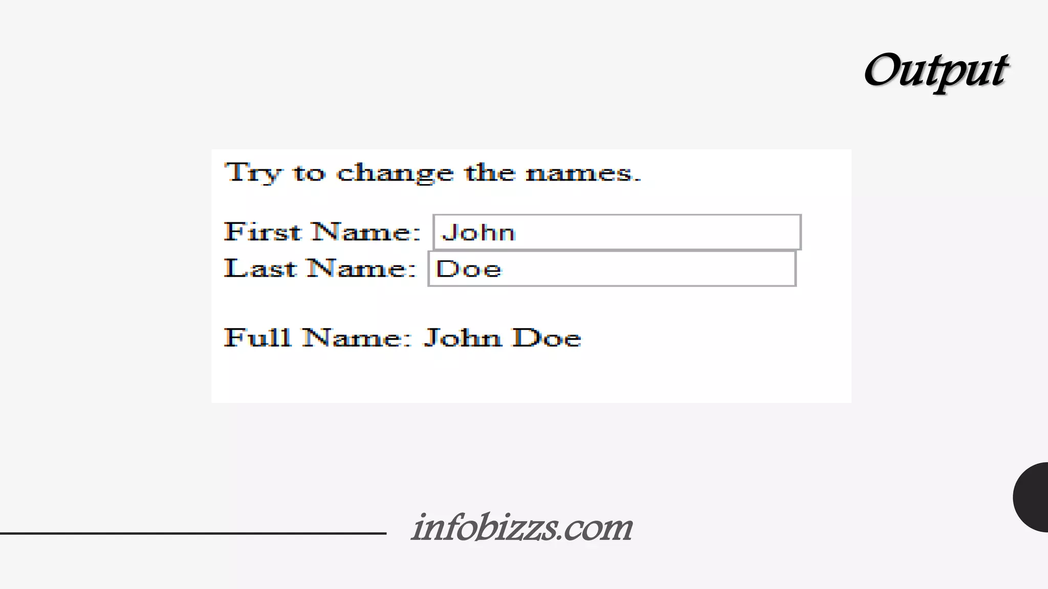 infobizzs.com
Output
 