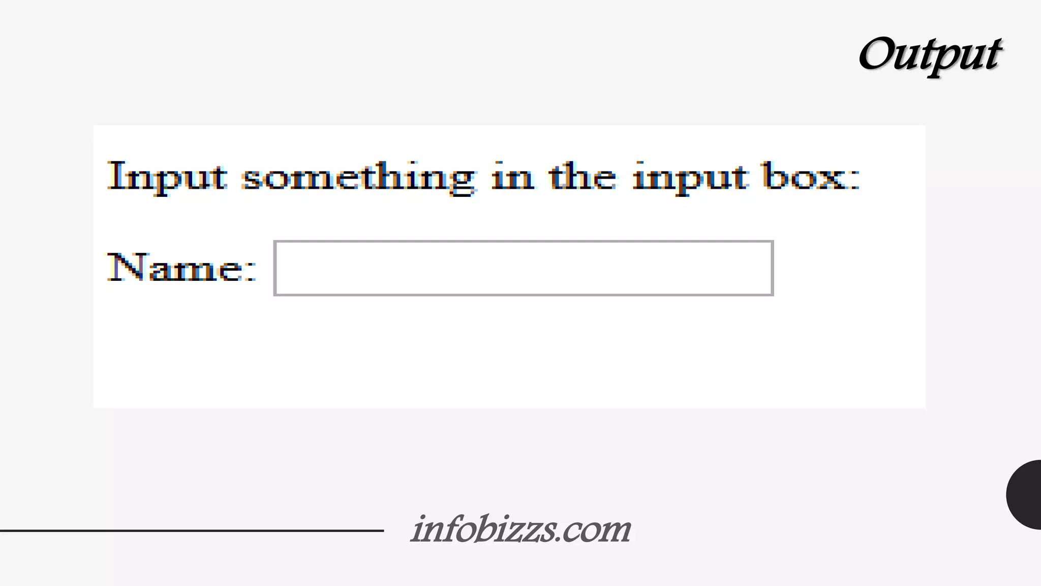 infobizzs.com
Output
 