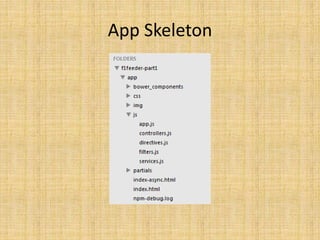 App Skeleton
 