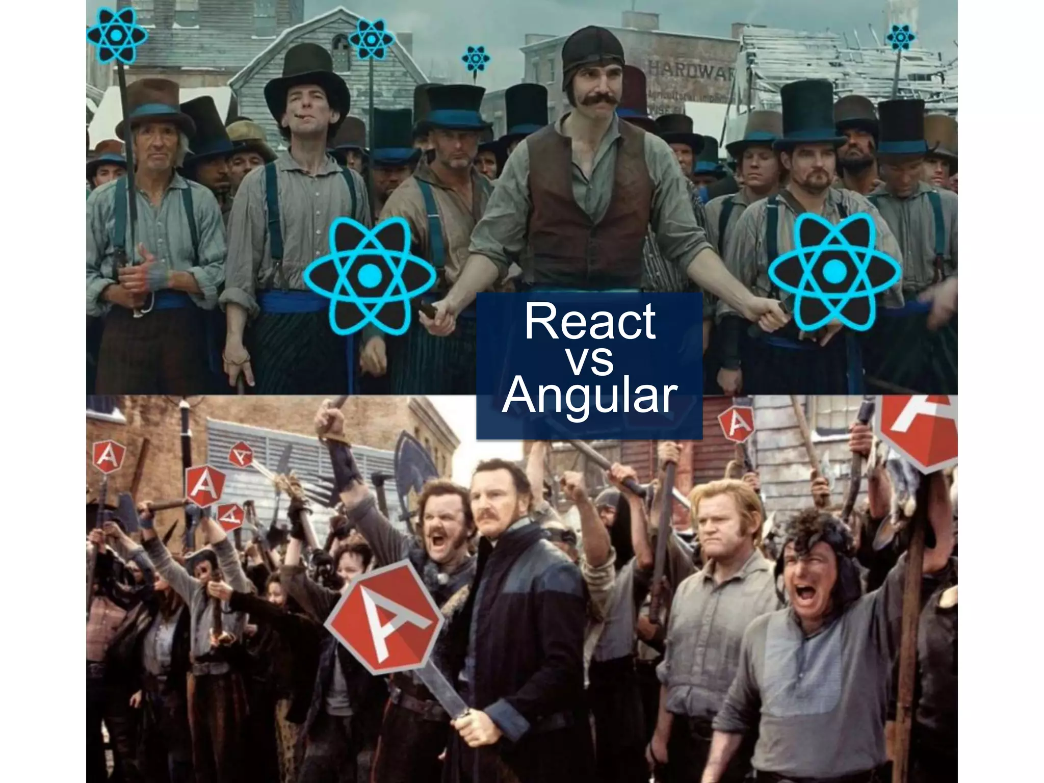 React vs Angular 