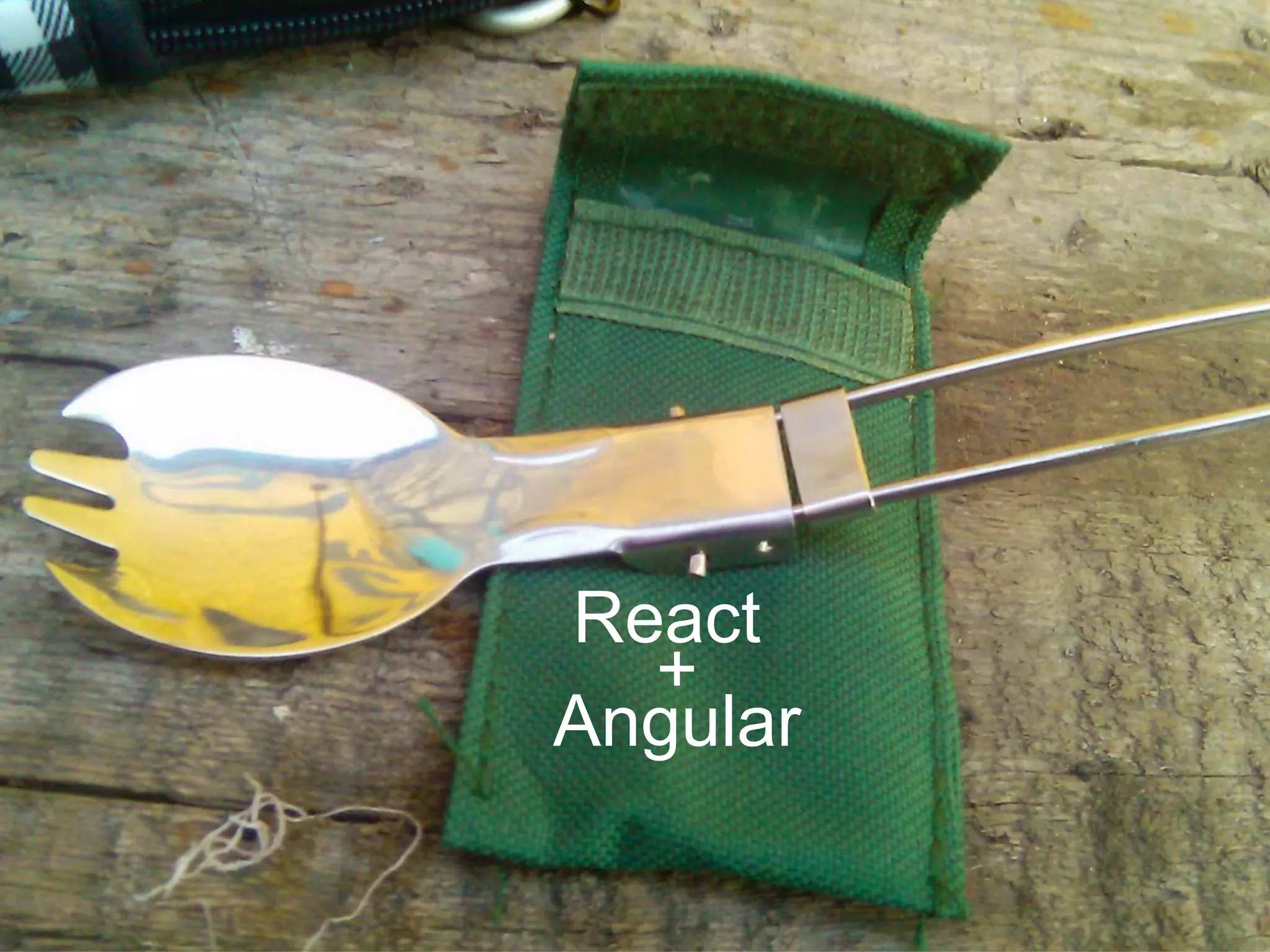 React + Angular 