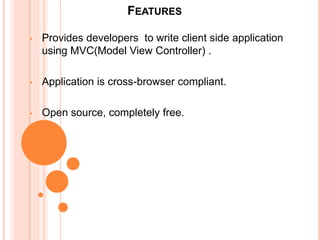 CORE FEATURES
 